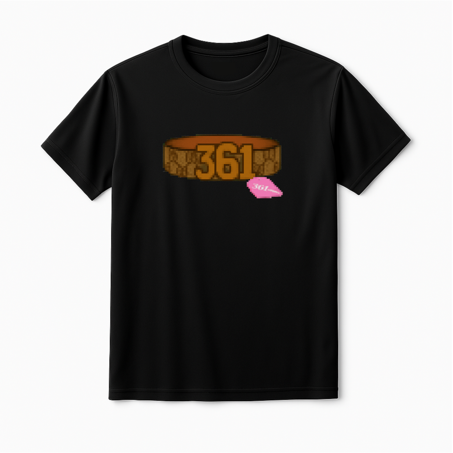 Pixeled Belt Graphic T-Shirt